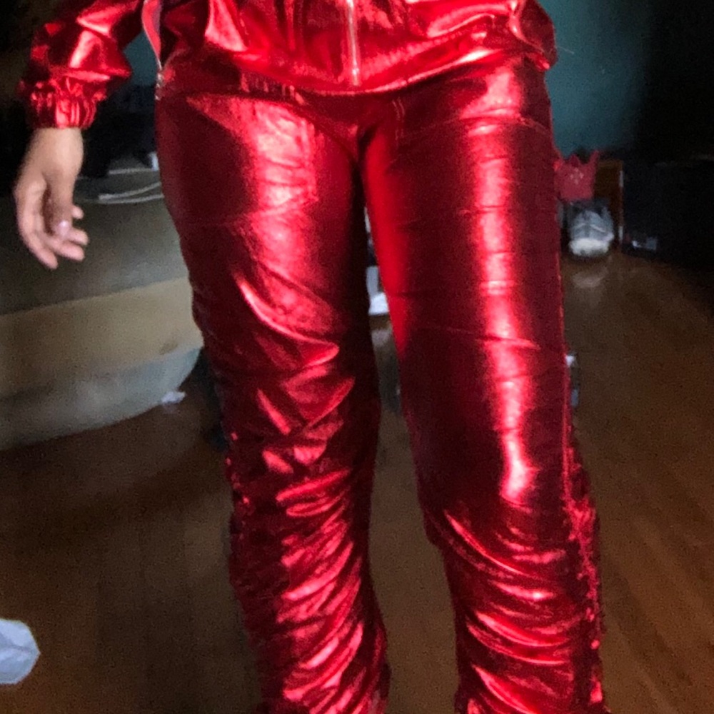 RED JUMPSUIT - Picture 2 of 2